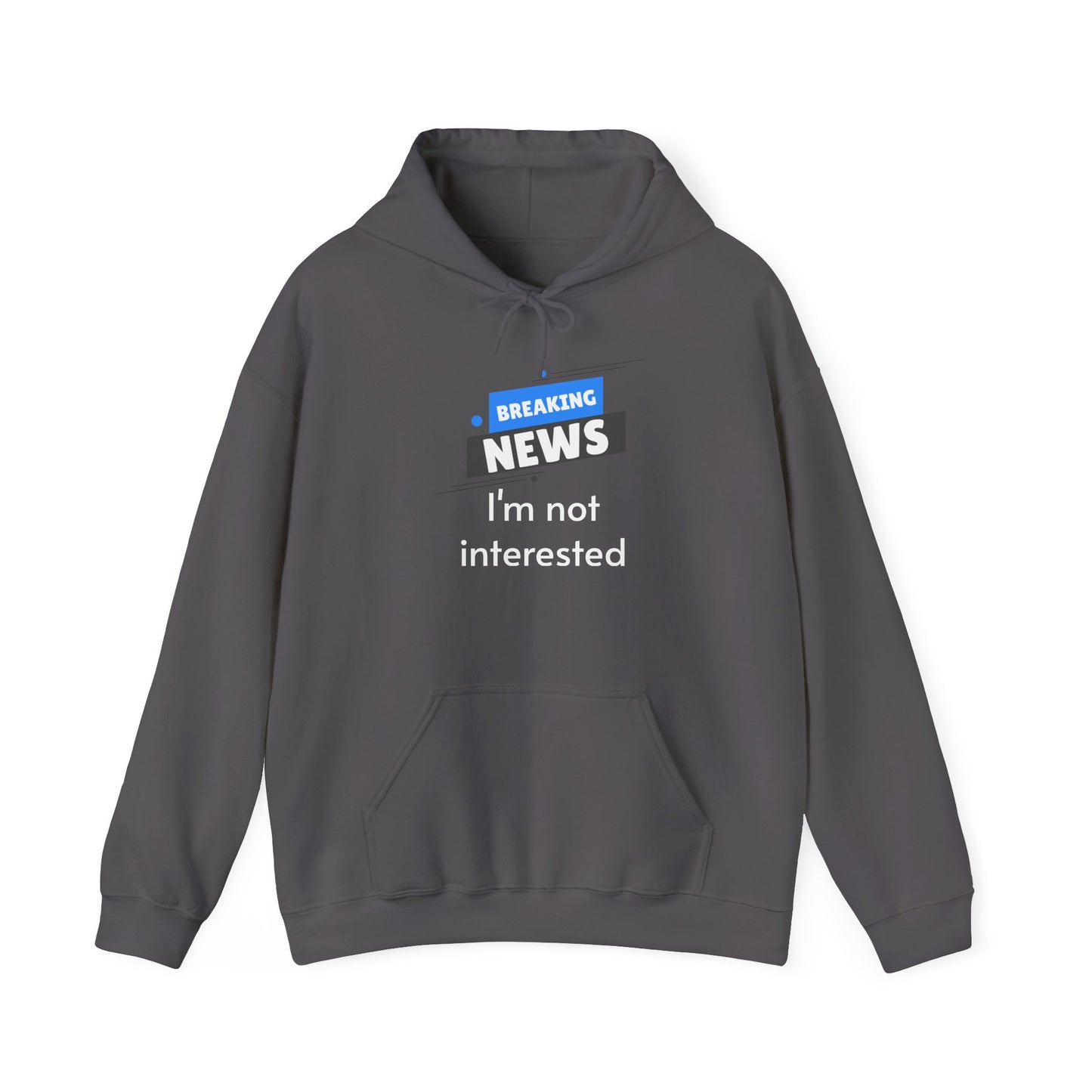 Breaking news funny Hooded Sweatshirt