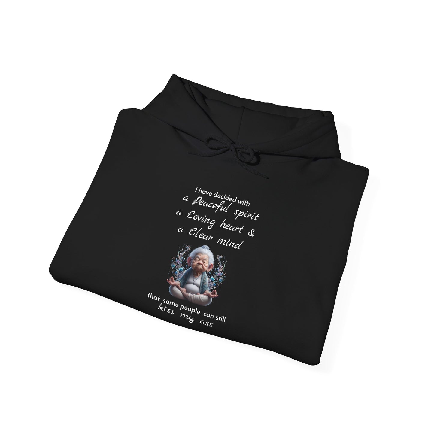 Kiss my ass funny Hooded Sweatshirt