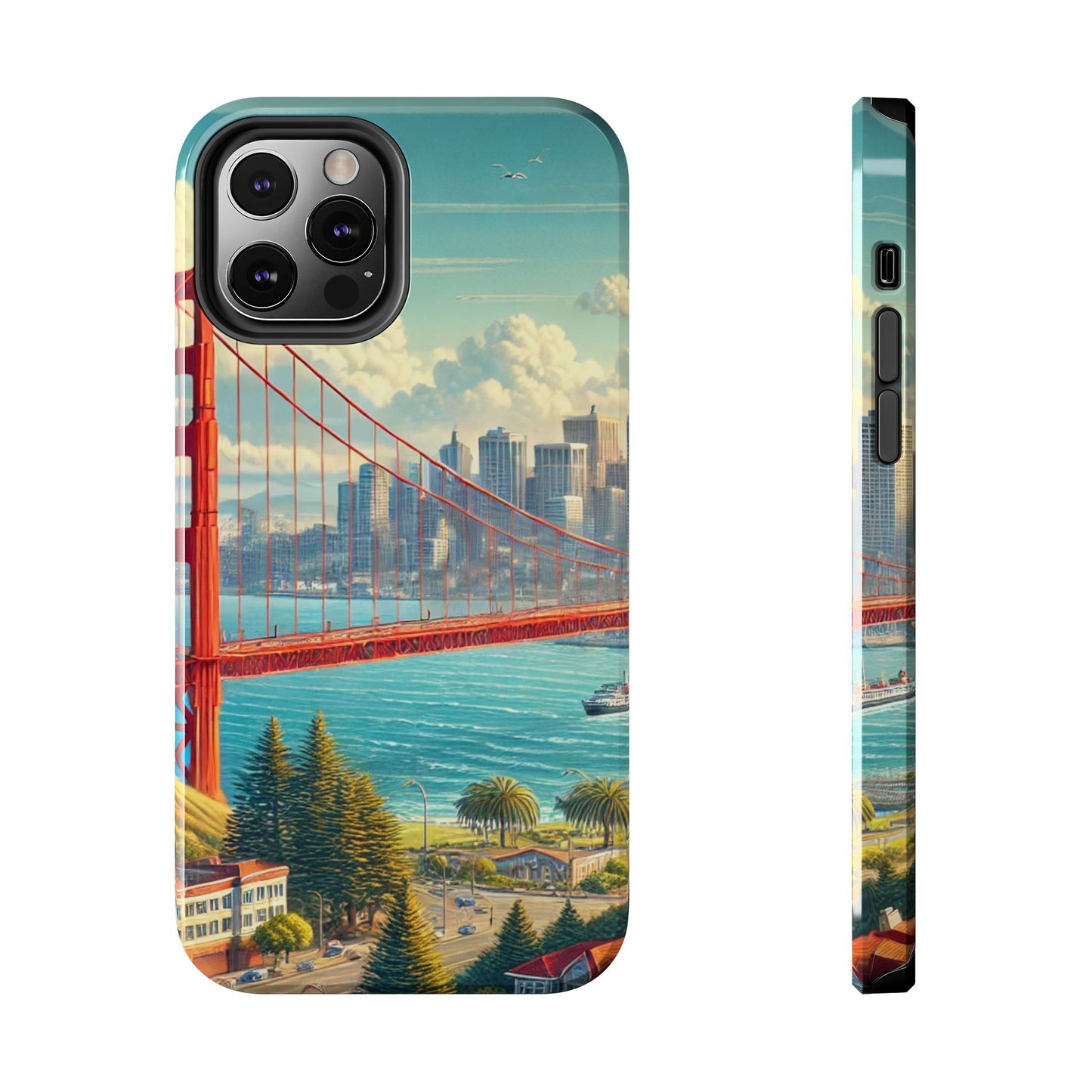 San Francisco Skyline Tough Phone Cases