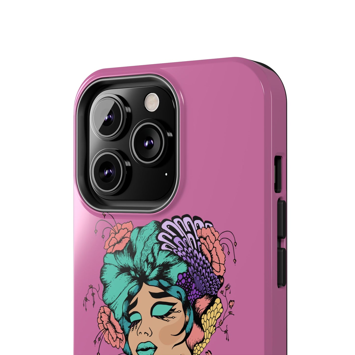 Floral Woman Tough Phone Cases