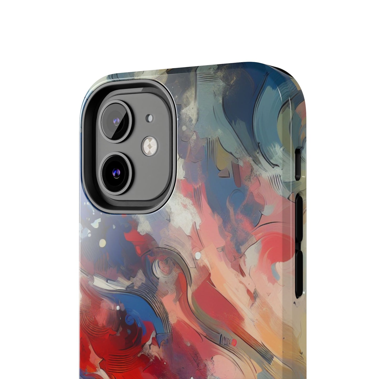 Vibrant abstract Pattern Tough Phone Cases