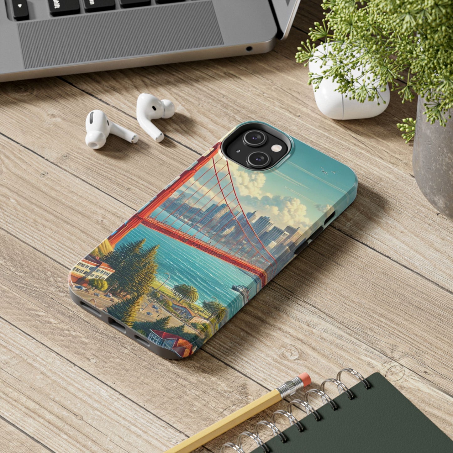 San Francisco Skyline Tough Phone Cases