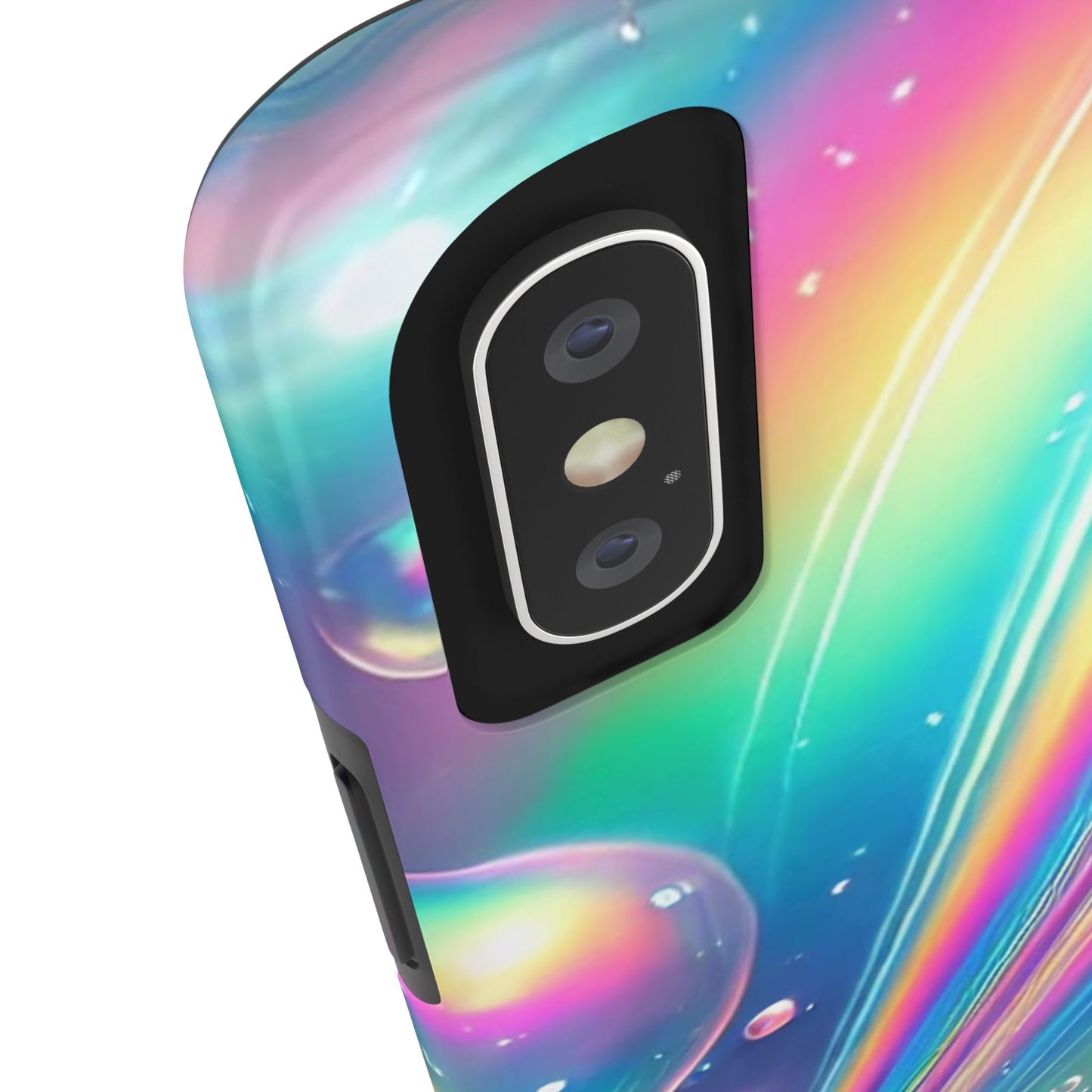 Iridescent colorful Tough Phone Cases