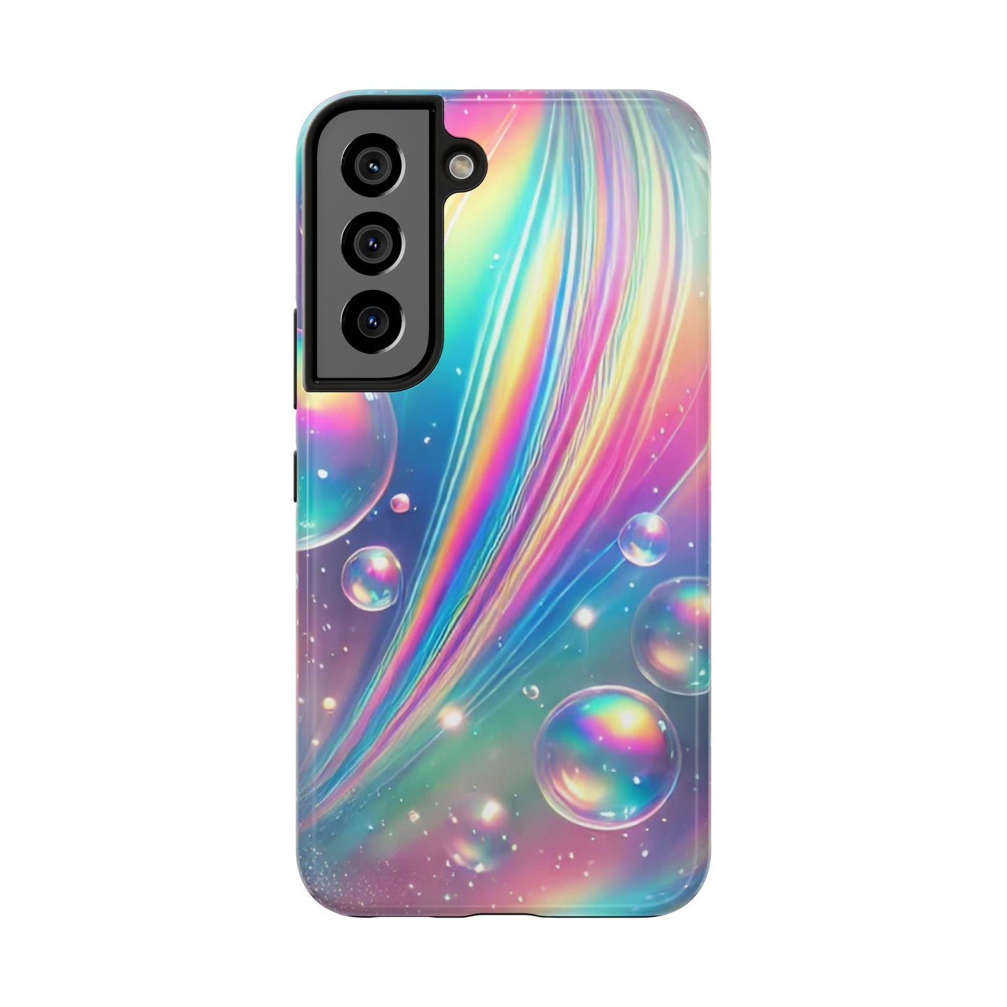 Iridescent colorful Tough Phone Cases