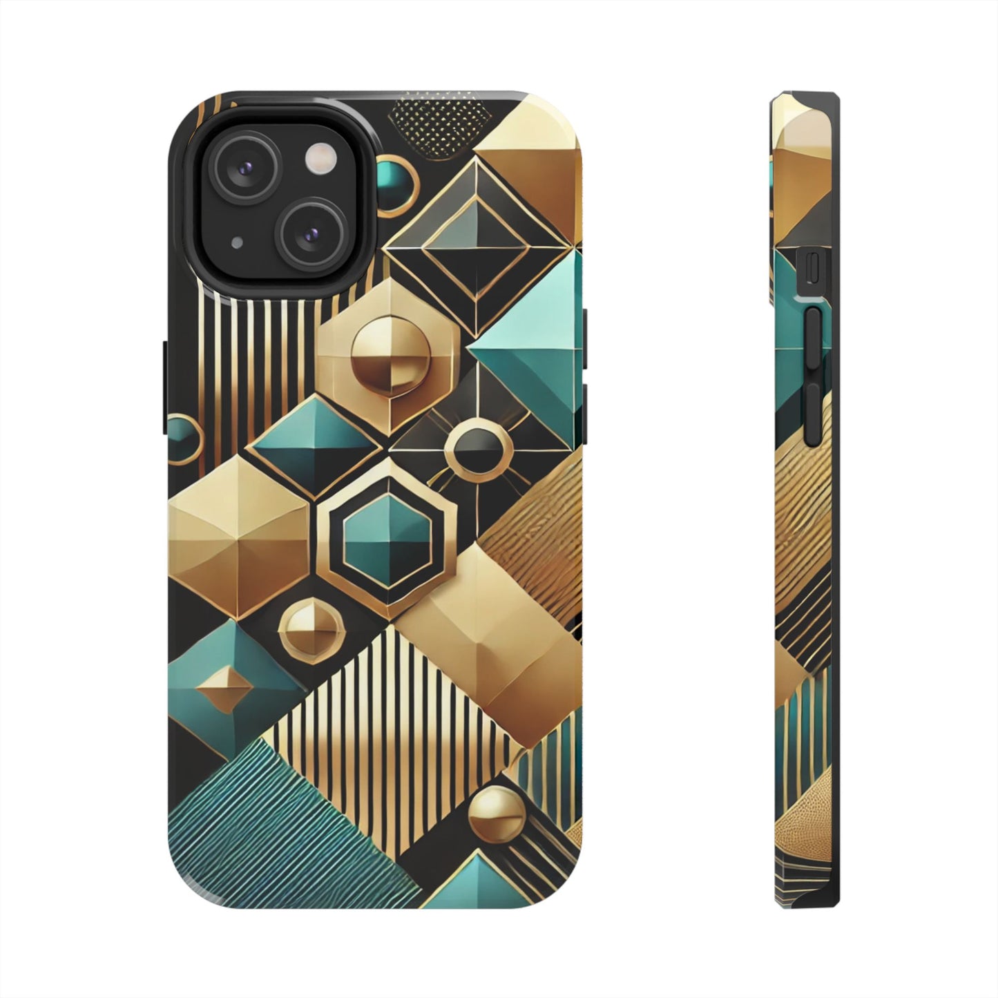 Elegant Geometric Tough Phone Cases