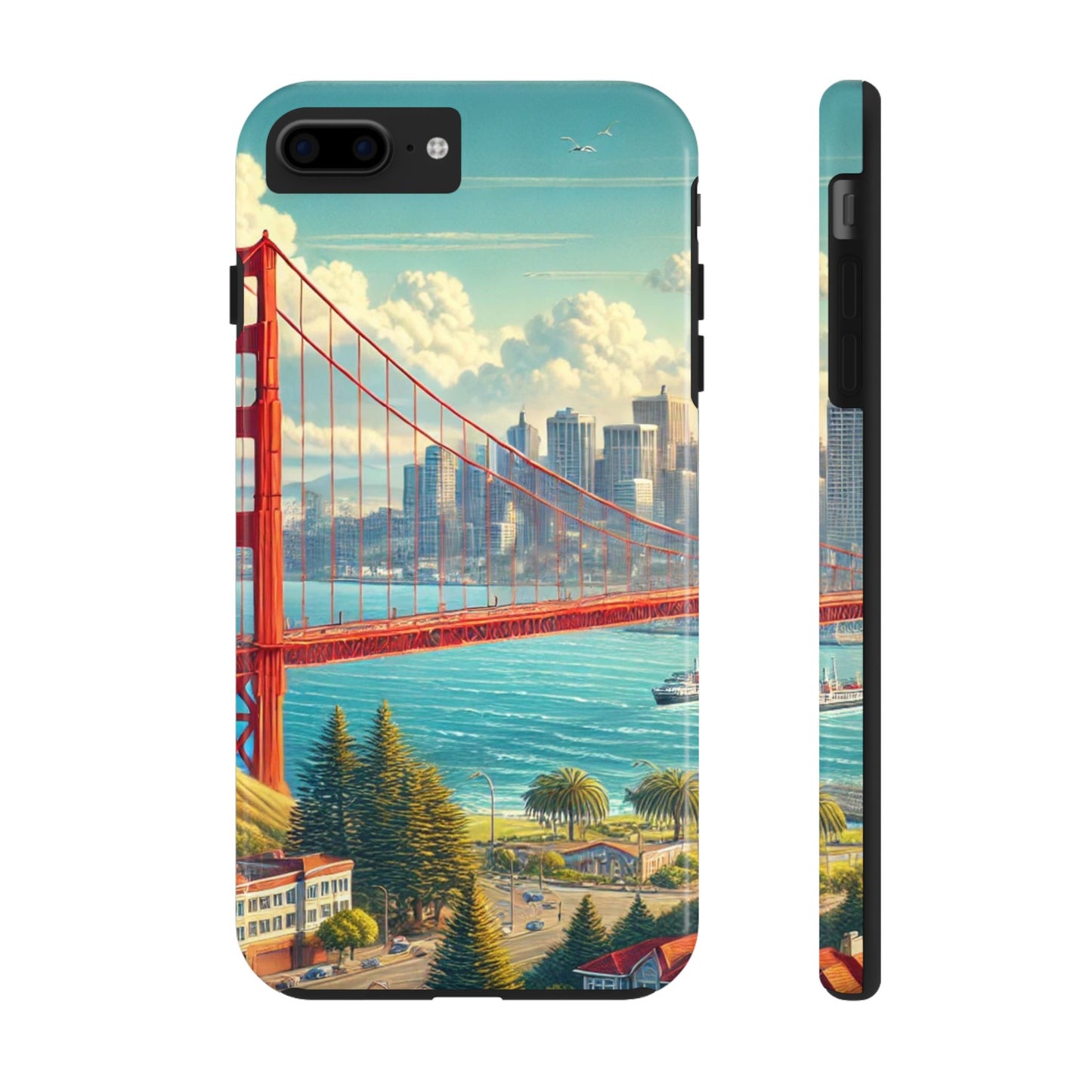 San Francisco Skyline Tough Phone Cases