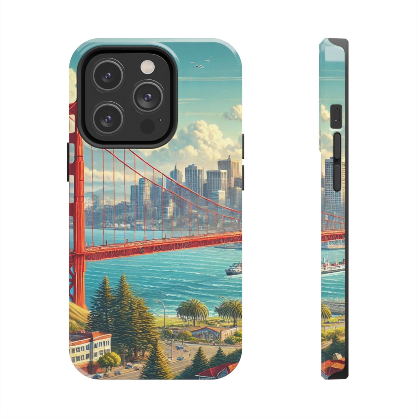 San Francisco Skyline Tough Phone Cases