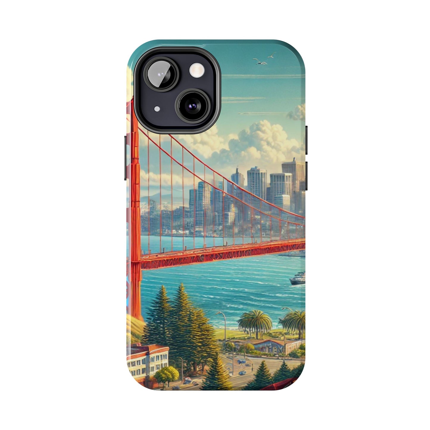 San Francisco Skyline Tough Phone Cases