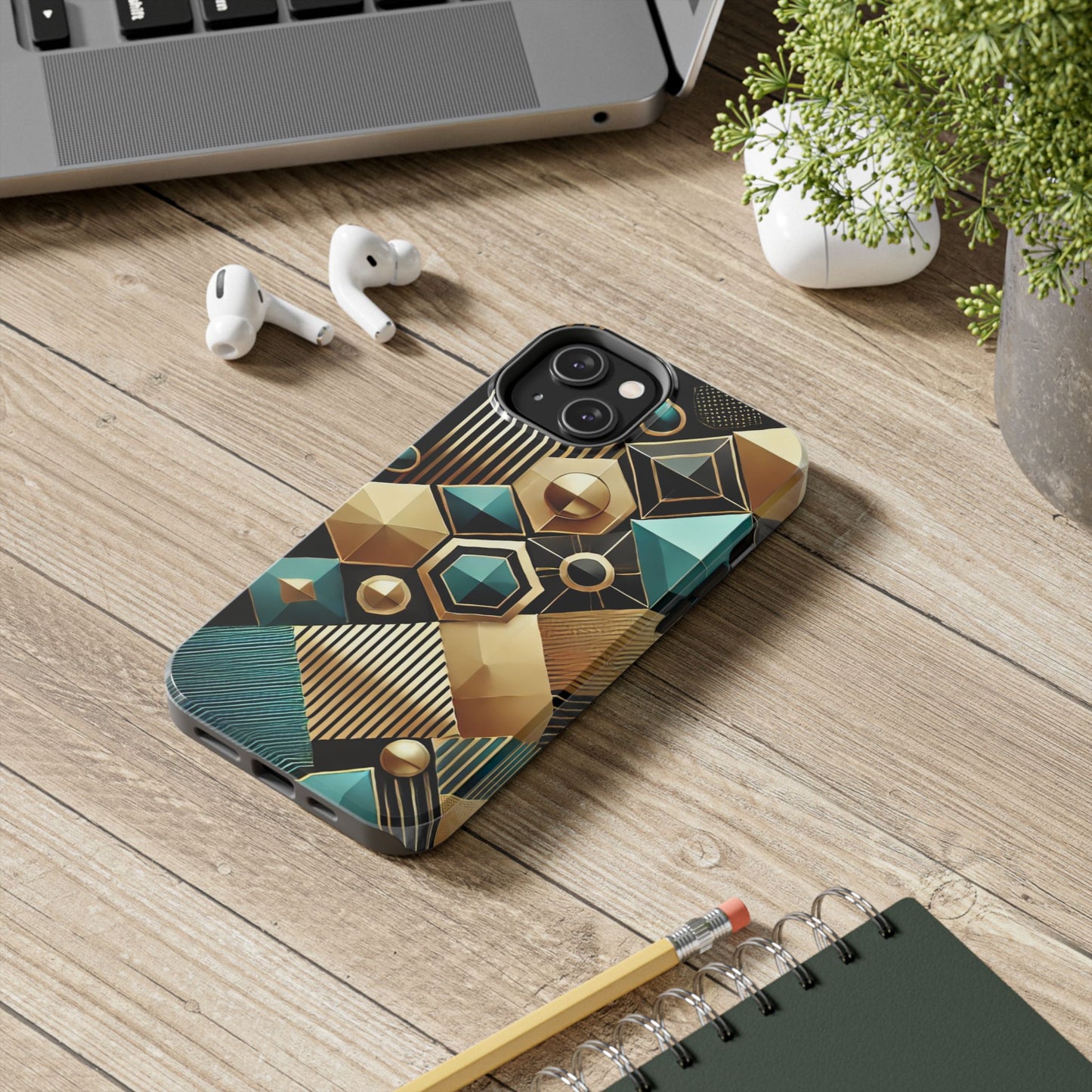 Elegant Geometric Tough Phone Cases