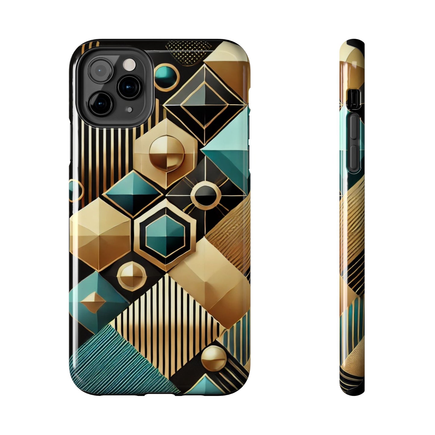 Elegant Geometric Tough Phone Cases