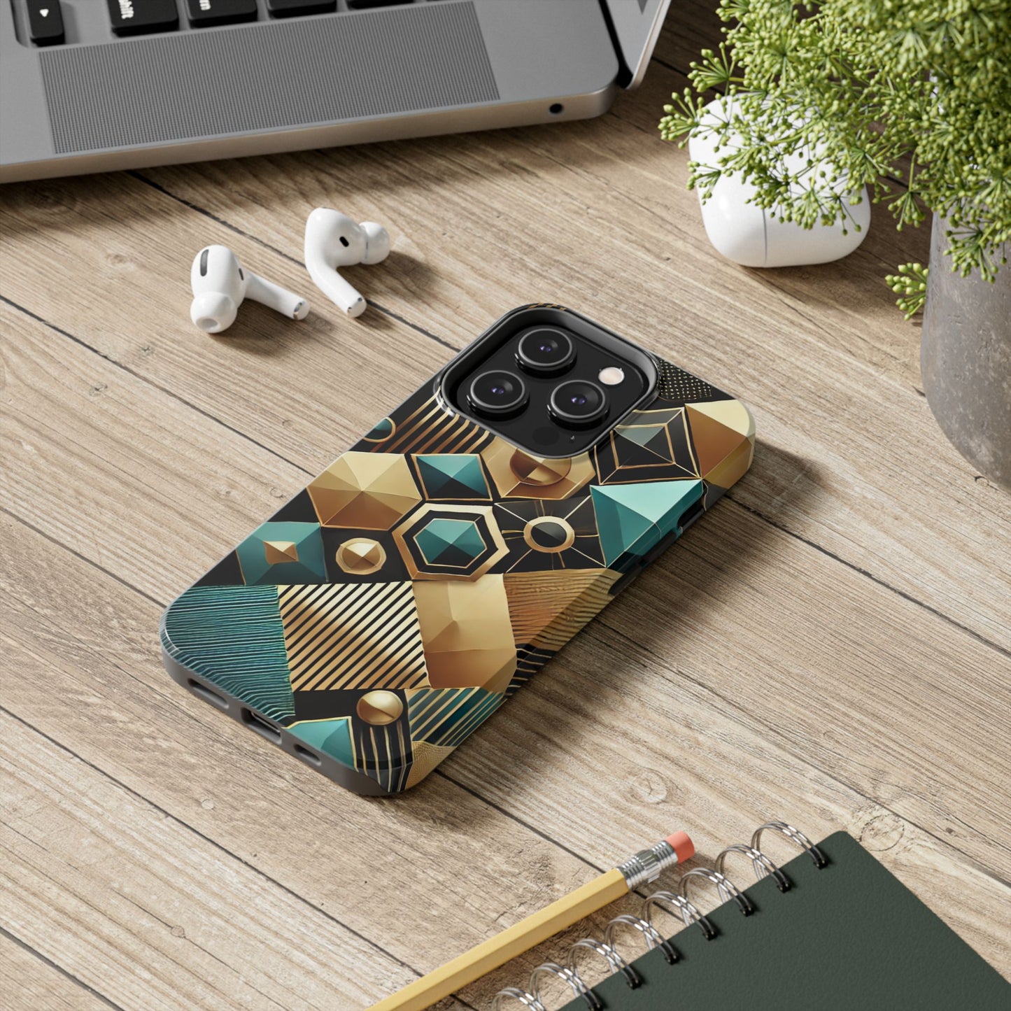 Elegant Geometric Tough Phone Cases