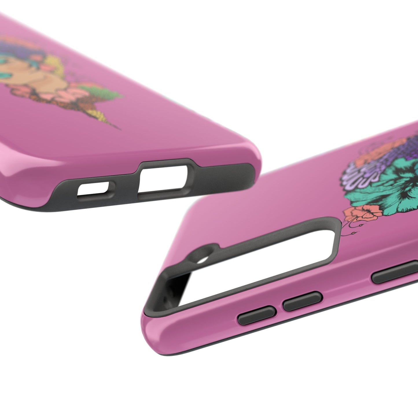 Floral Woman Tough Phone Cases