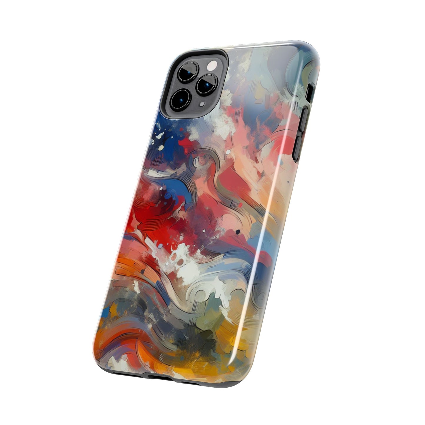 Vibrant abstract Pattern Tough Phone Cases