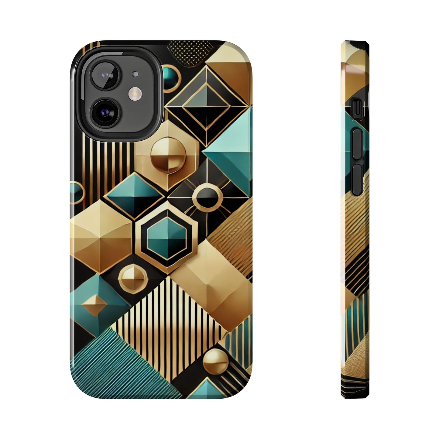 Elegant Geometric Tough Phone Cases