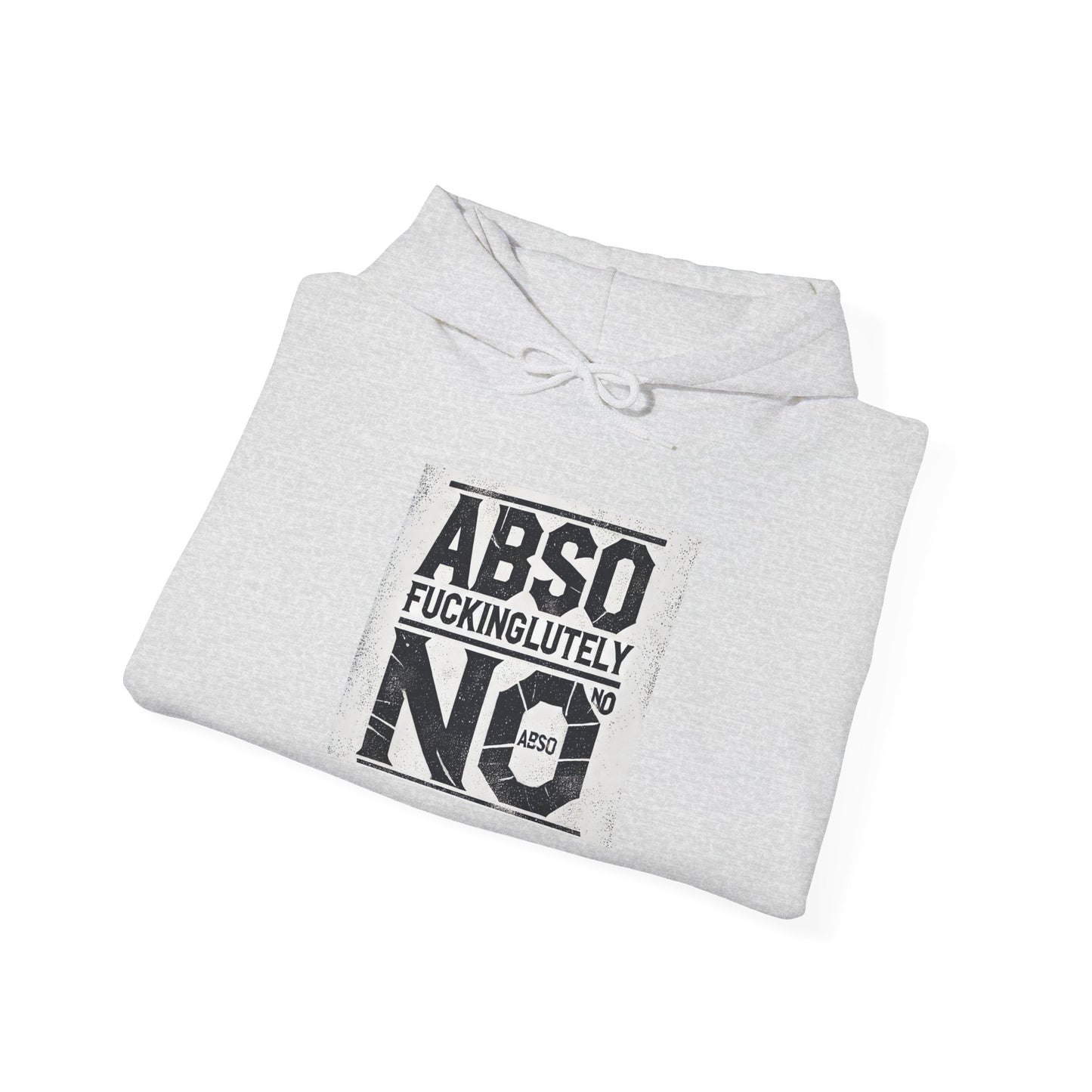 Absof*ckinglutely NO funny ™ Hooded Sweatshirt