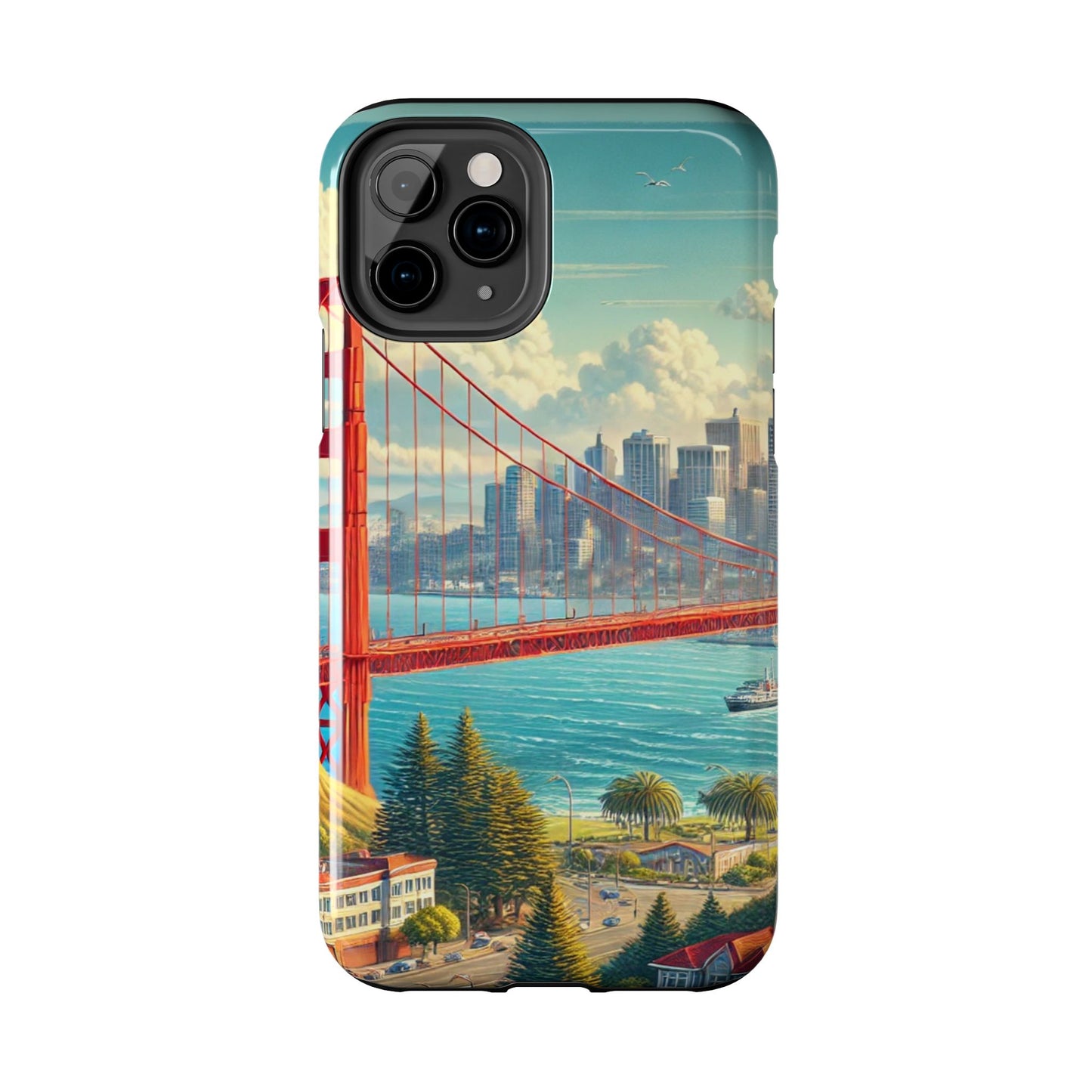 San Francisco Skyline Tough Phone Cases