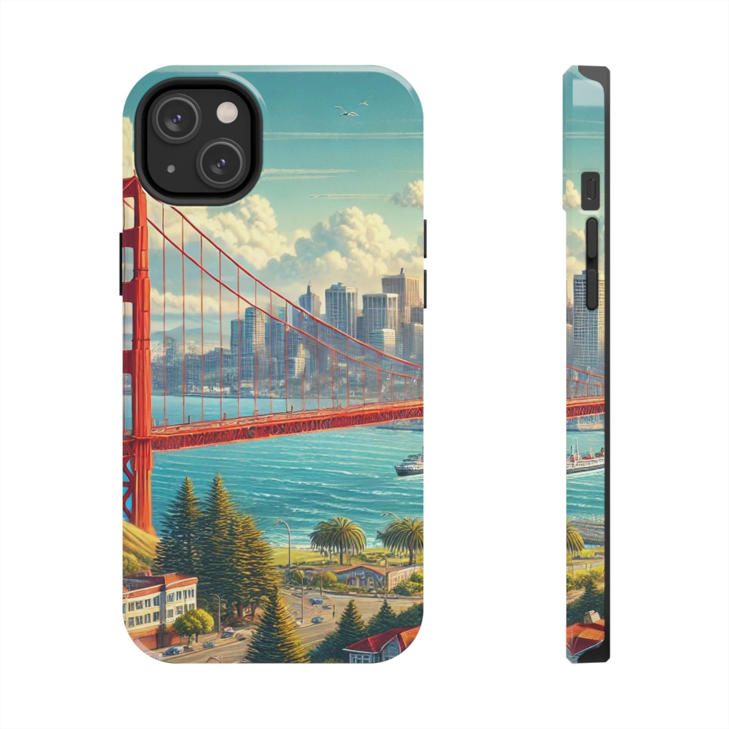 San Francisco Skyline Tough Phone Cases