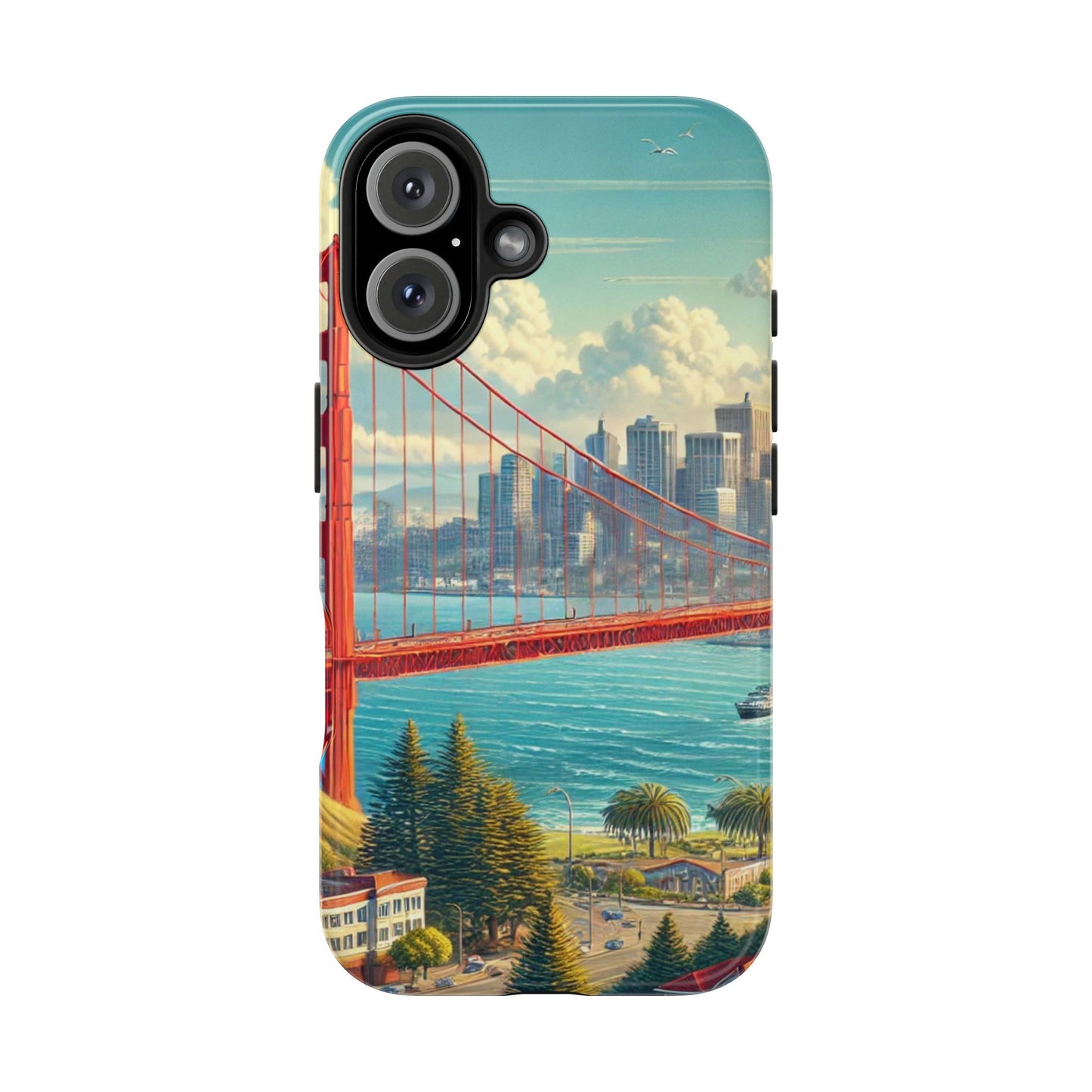 San Francisco Skyline Tough Phone Cases