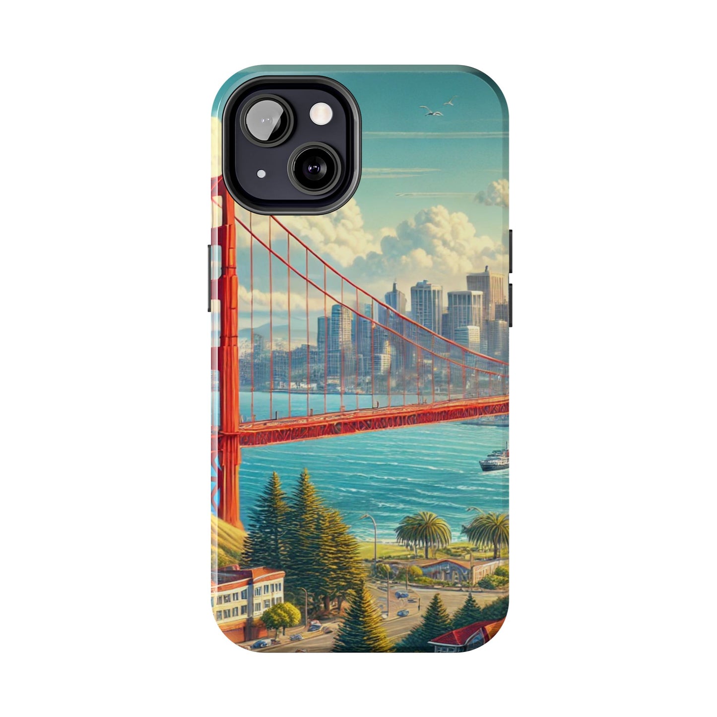 San Francisco Skyline Tough Phone Cases