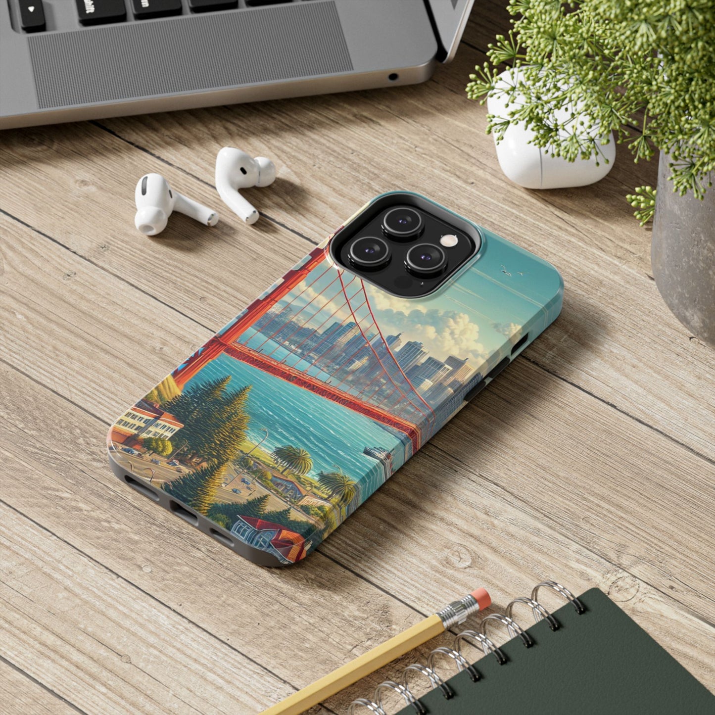 San Francisco Skyline Tough Phone Cases