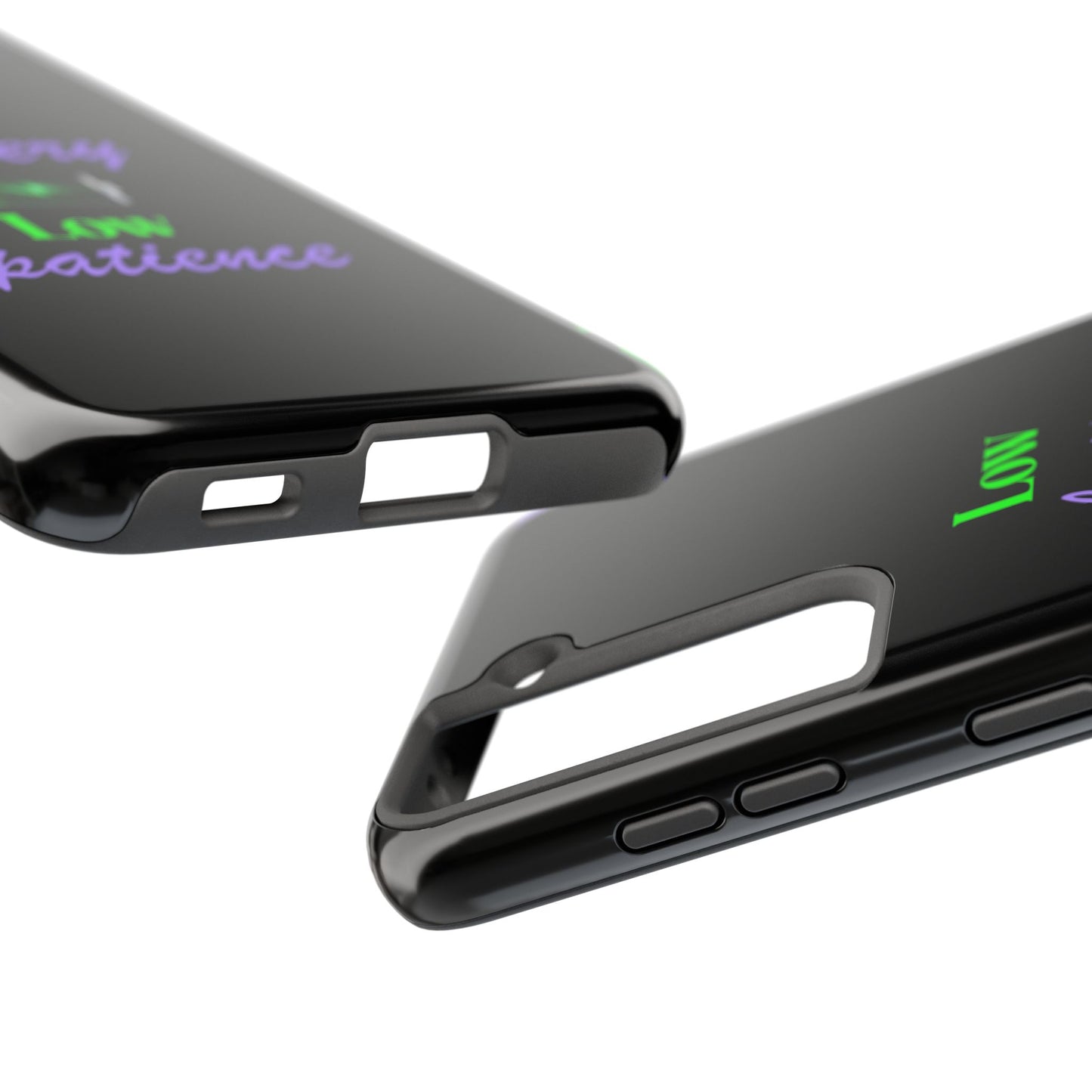 Low battery Tough Phone Cases