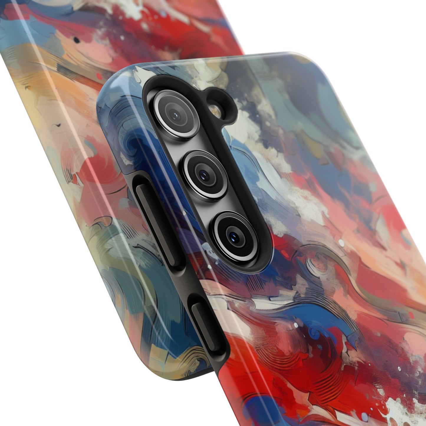 Vibrant abstract Pattern Tough Phone Cases