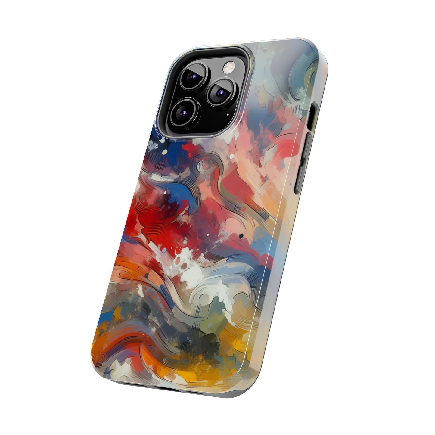 Vibrant abstract Pattern Tough Phone Cases