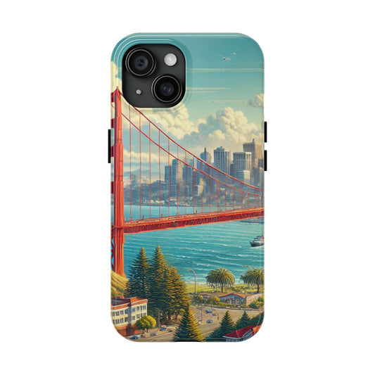 San Francisco Skyline Tough Phone Cases