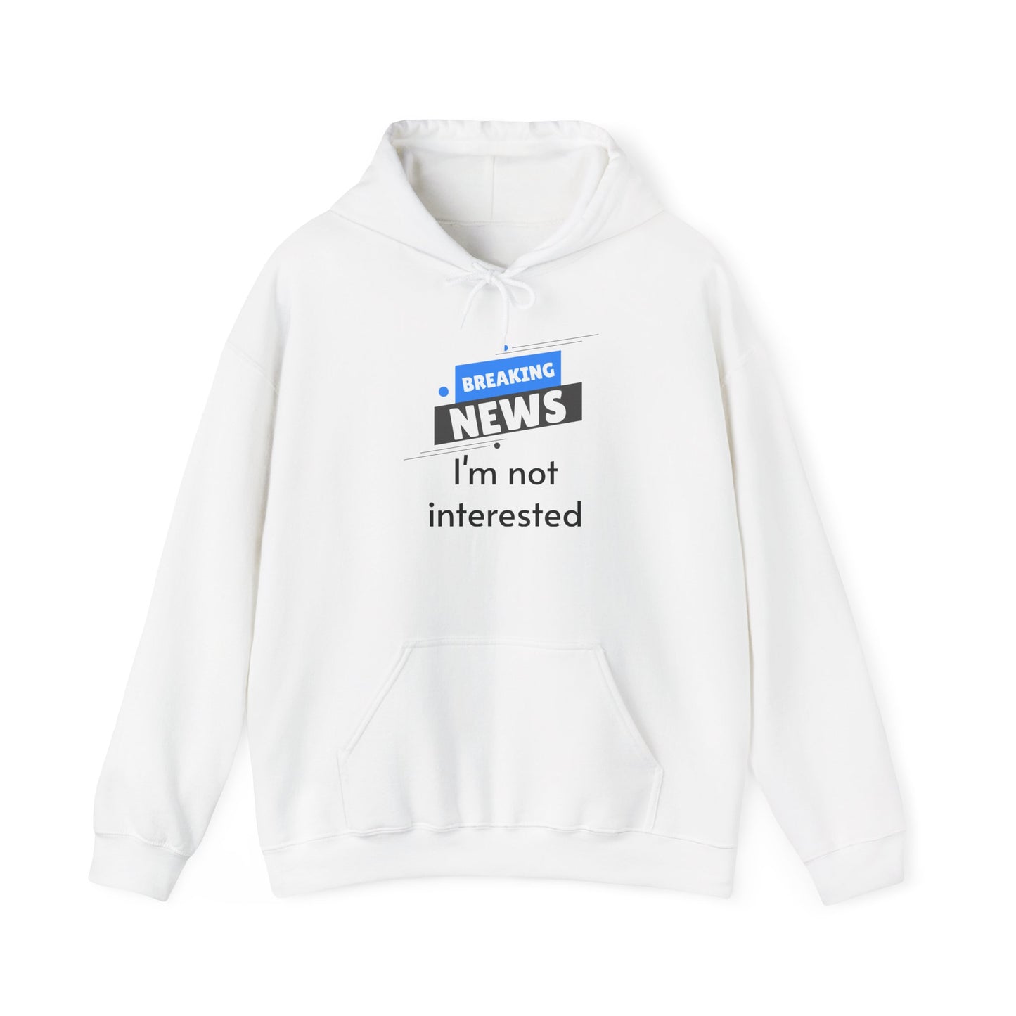 Breaking news funny Hooded Sweatshirt