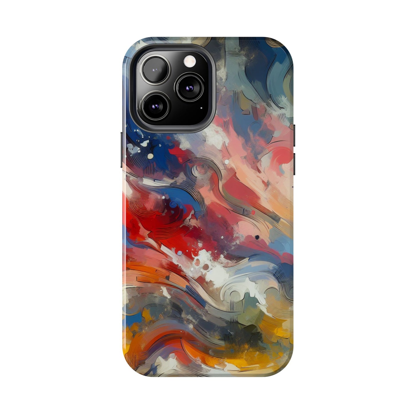 Vibrant abstract Pattern Tough Phone Cases