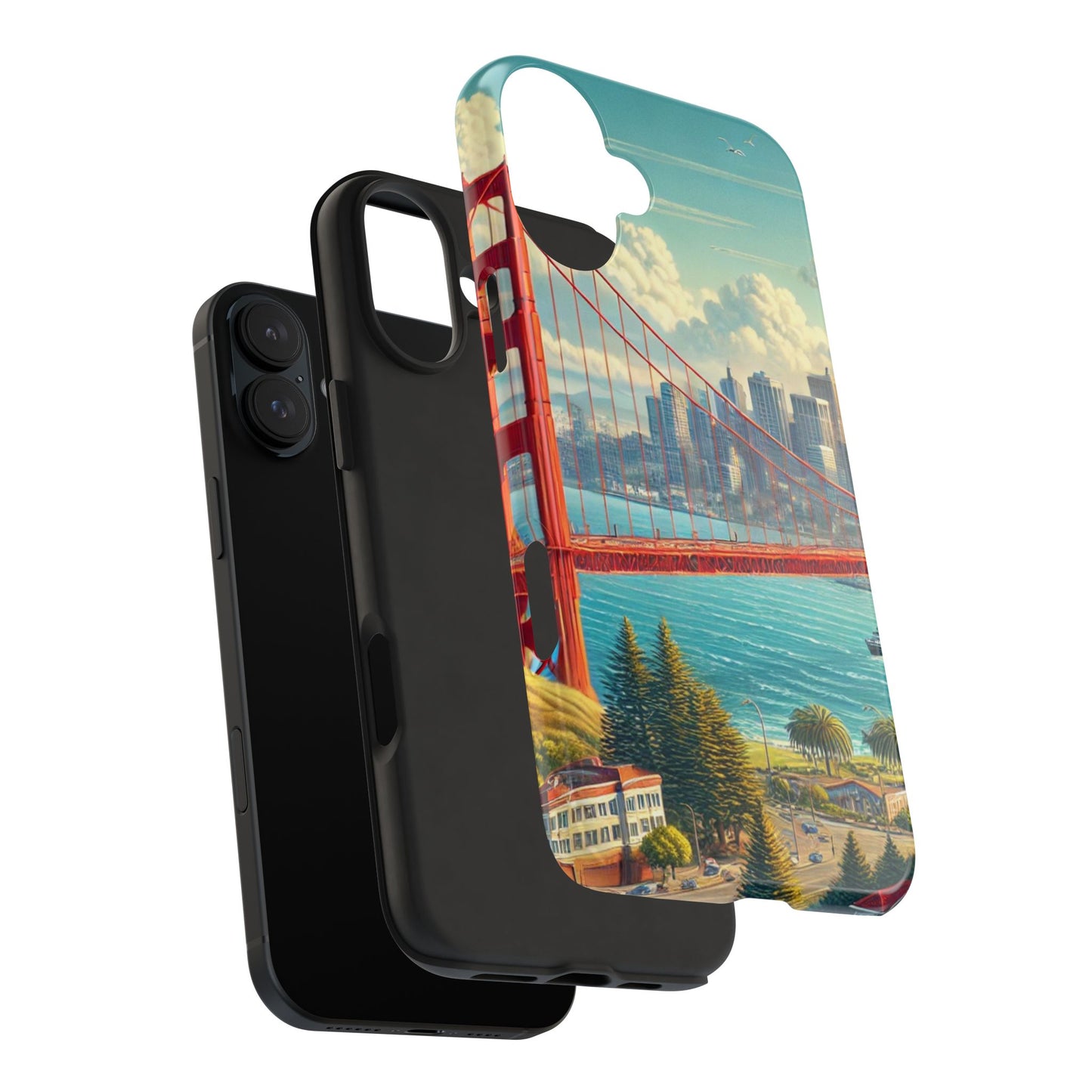 San Francisco Skyline Tough Phone Cases