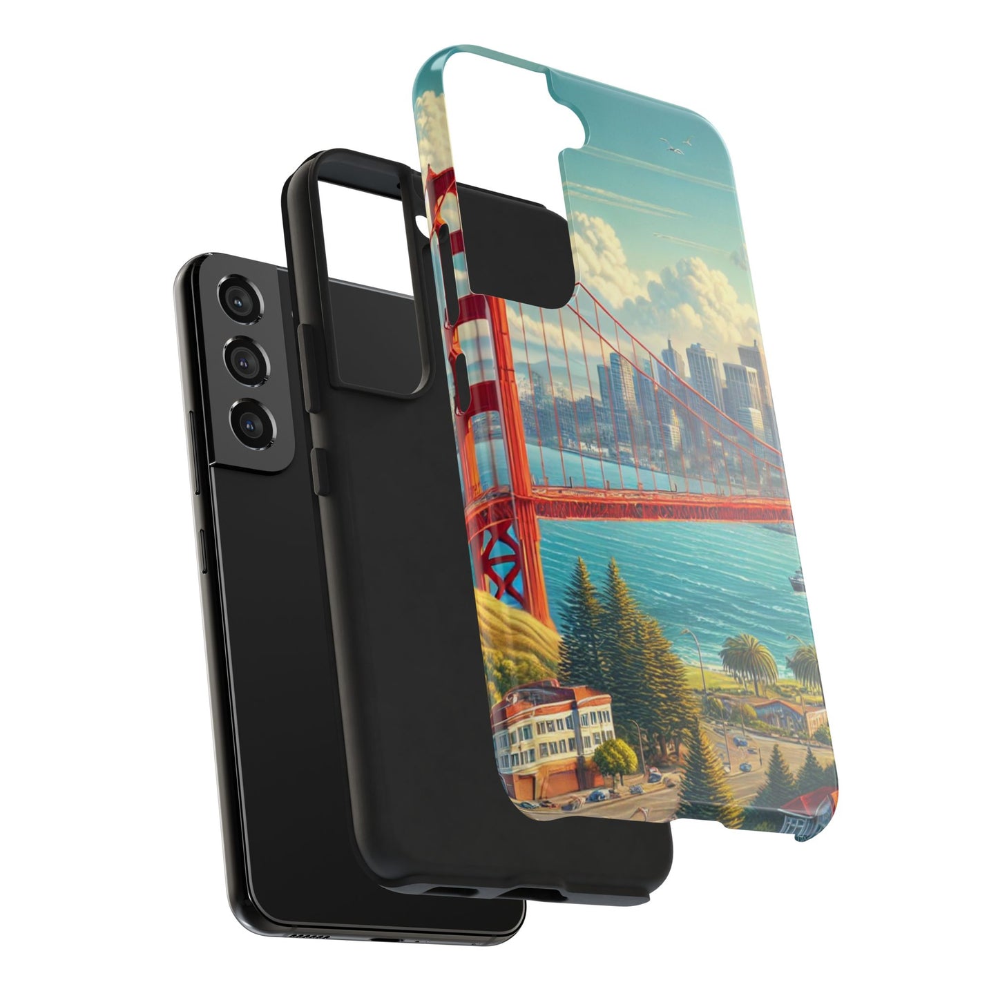 San Francisco Skyline Tough Phone Cases