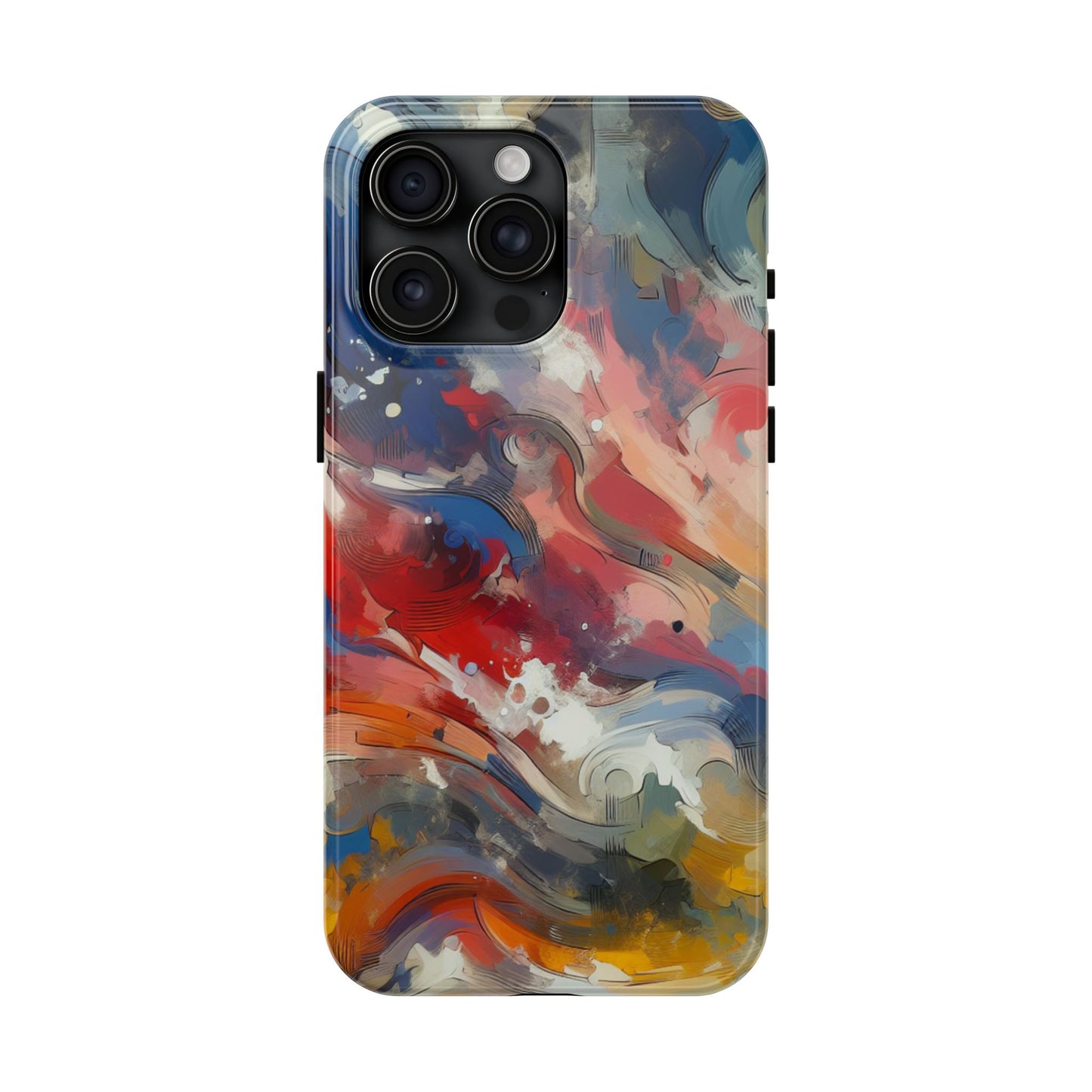 Vibrant abstract Pattern Tough Phone Cases