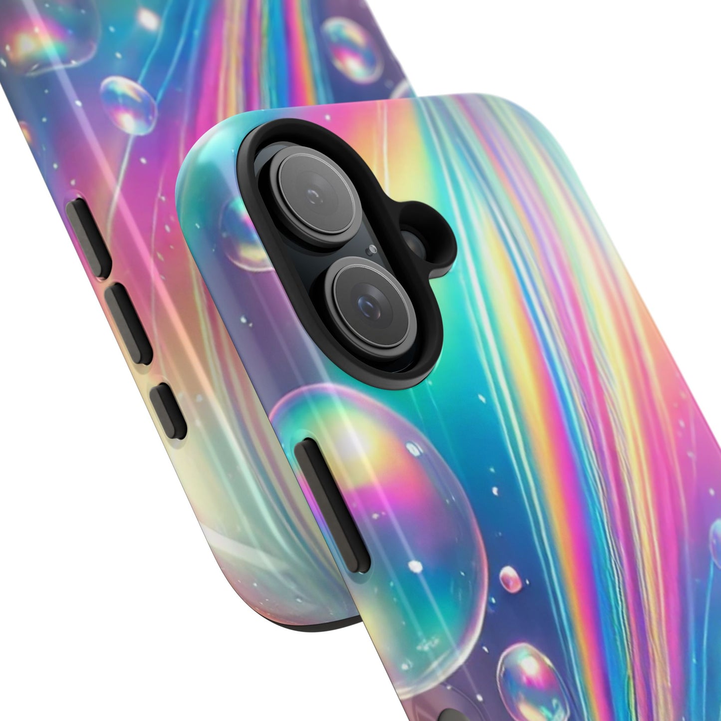 Iridescent colorful Tough Phone Cases