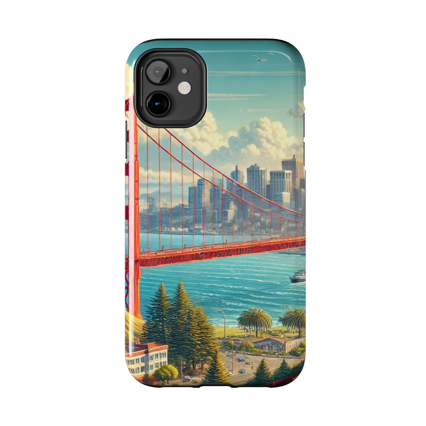 San Francisco Skyline Tough Phone Cases