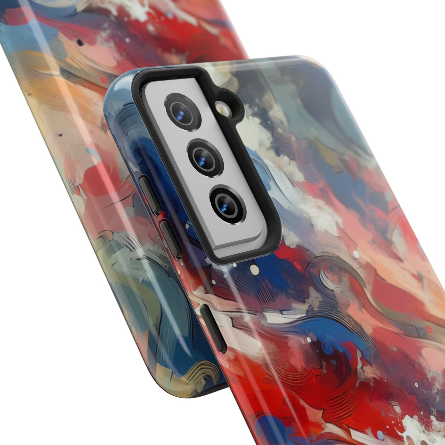 Vibrant abstract Pattern Tough Phone Cases