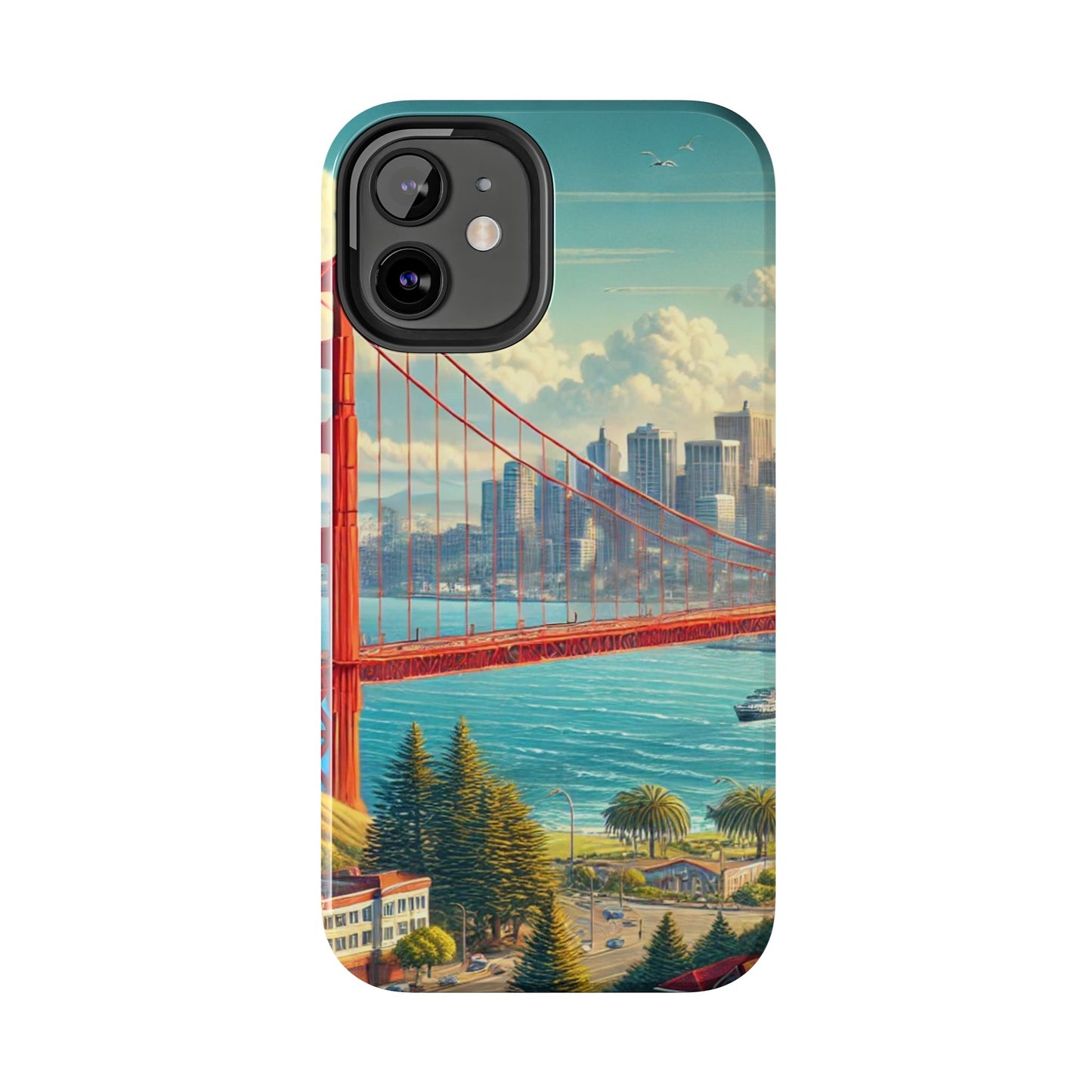 San Francisco Skyline Tough Phone Cases