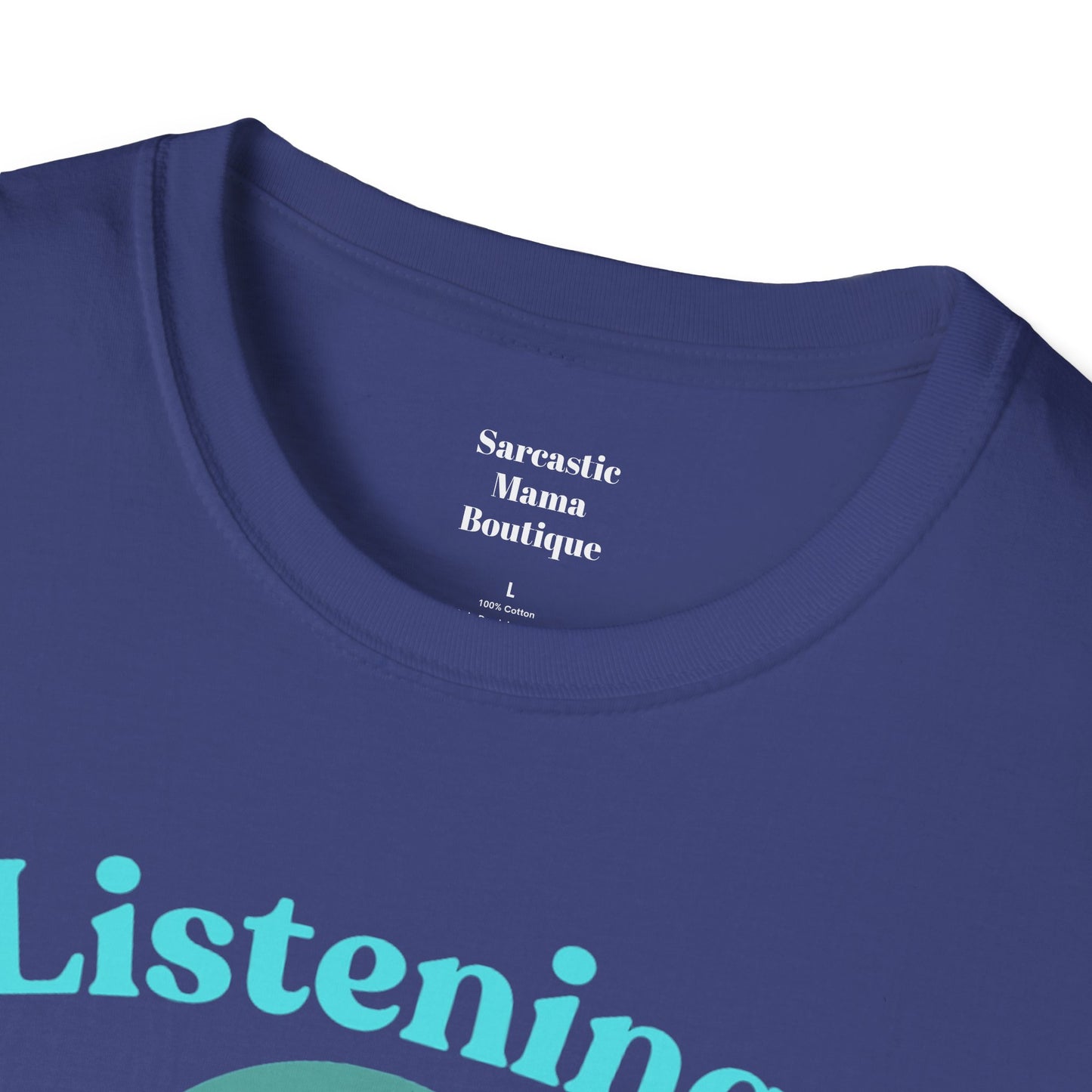 Listening to the sweet sound of... funny T-Shirt