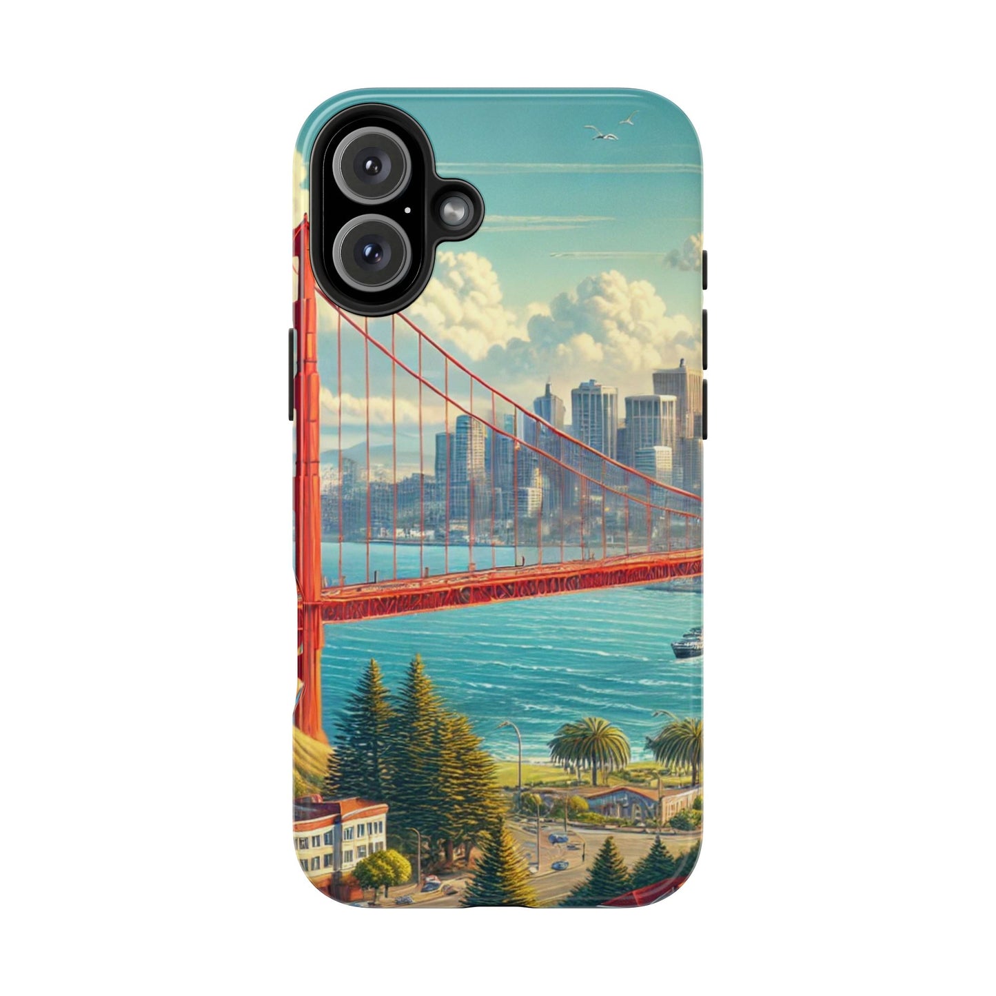 San Francisco Skyline Tough Phone Cases