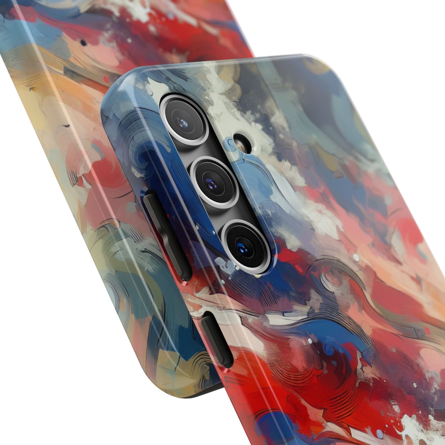 Vibrant abstract Pattern Tough Phone Cases