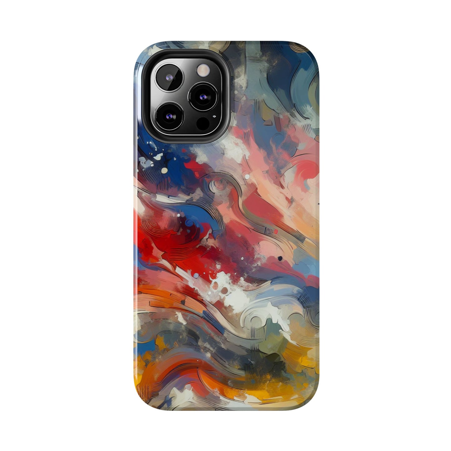 Vibrant abstract Pattern Tough Phone Cases