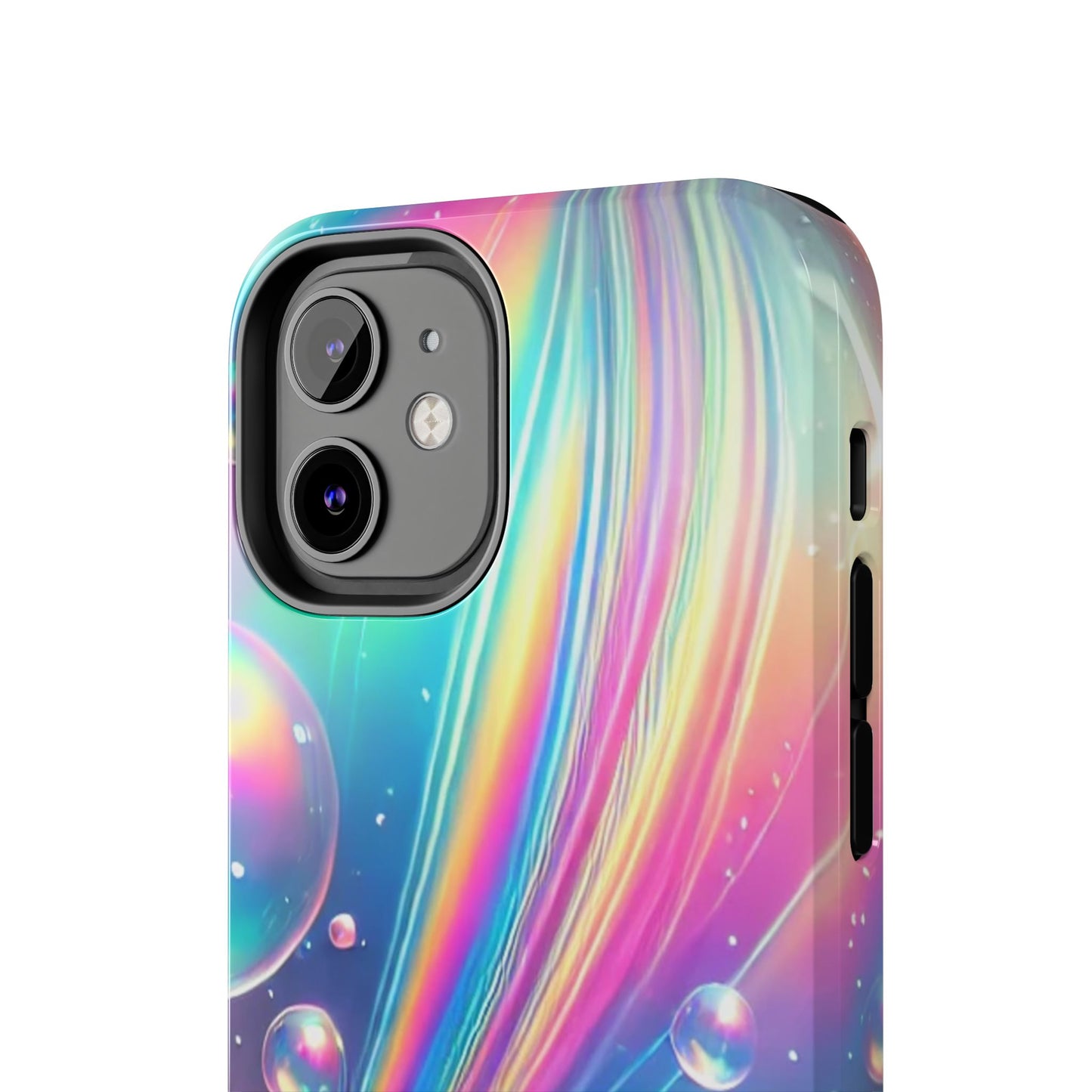 Iridescent colorful Tough Phone Cases