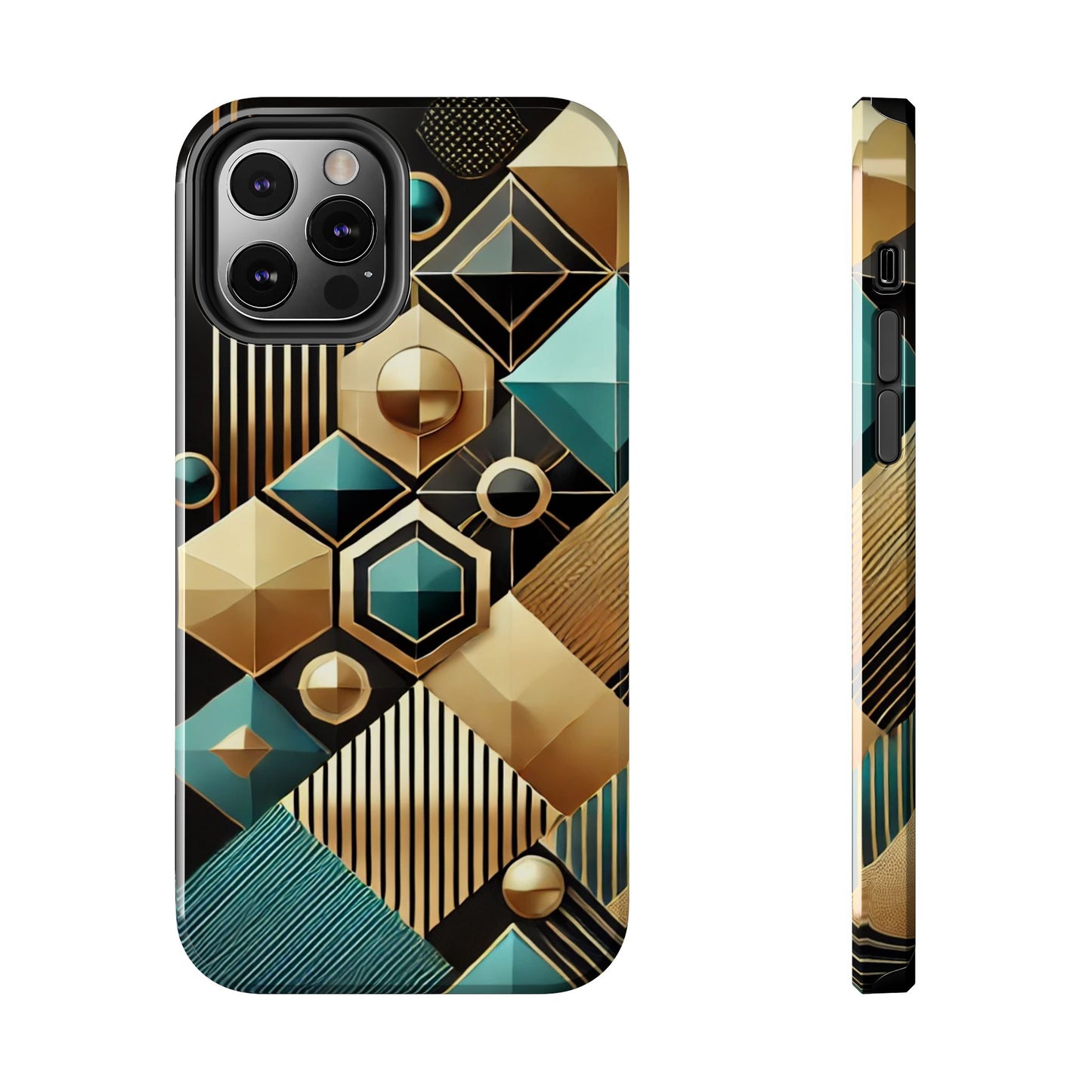 Elegant Geometric Tough Phone Cases