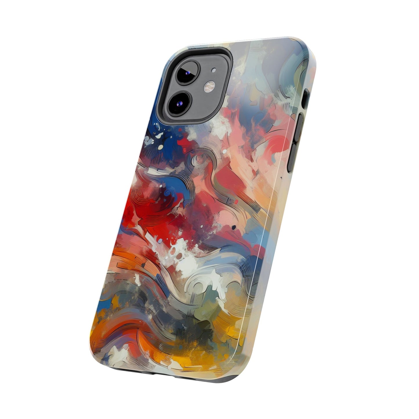 Vibrant abstract Pattern Tough Phone Cases