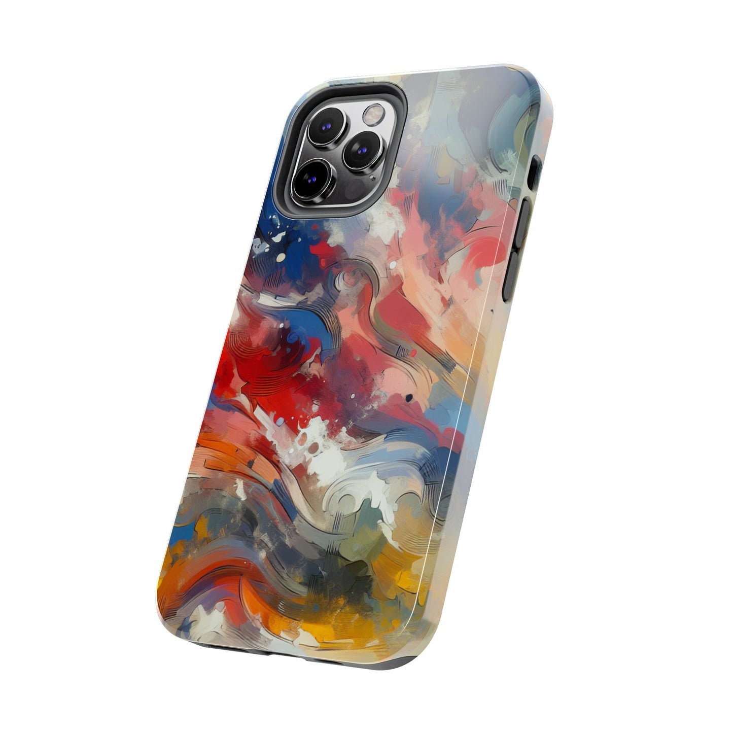 Vibrant abstract Pattern Tough Phone Cases