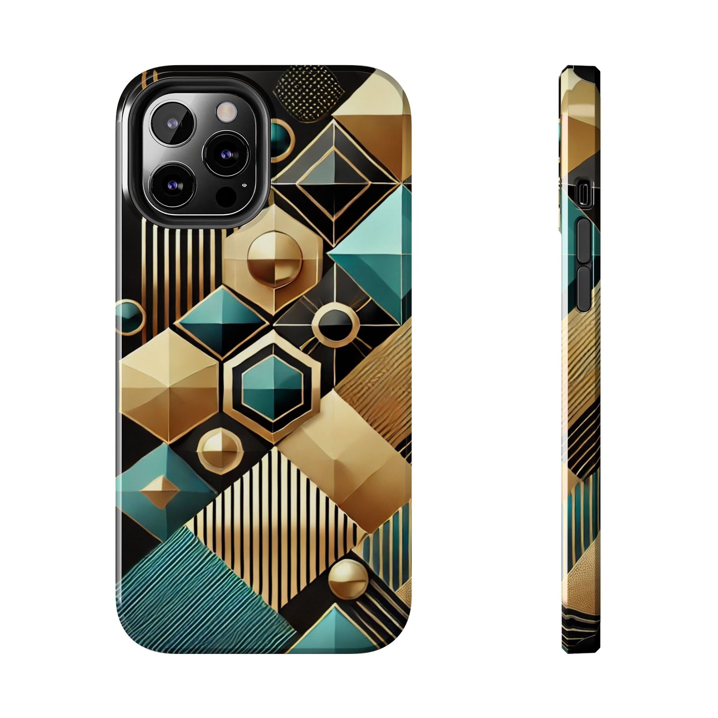 Elegant Geometric Tough Phone Cases