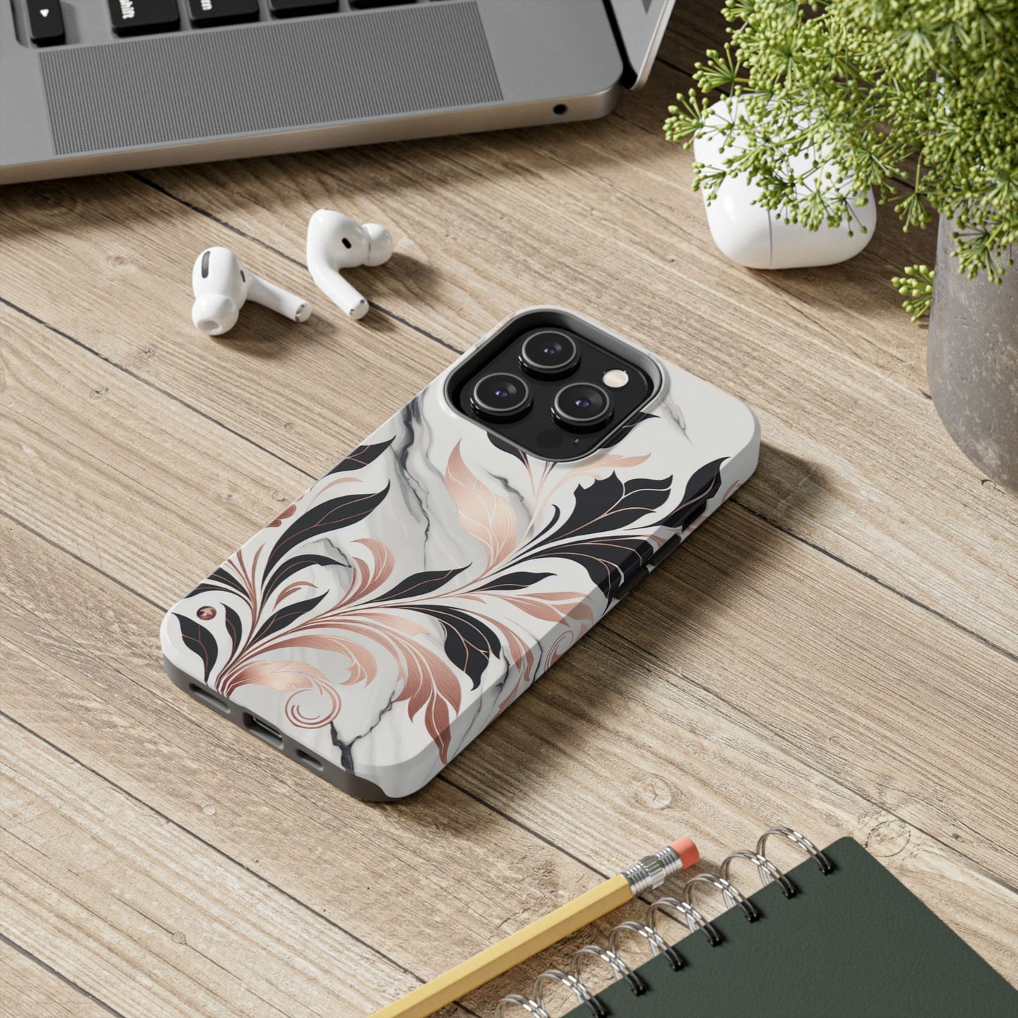 Elegant floral Tough Phone Cases