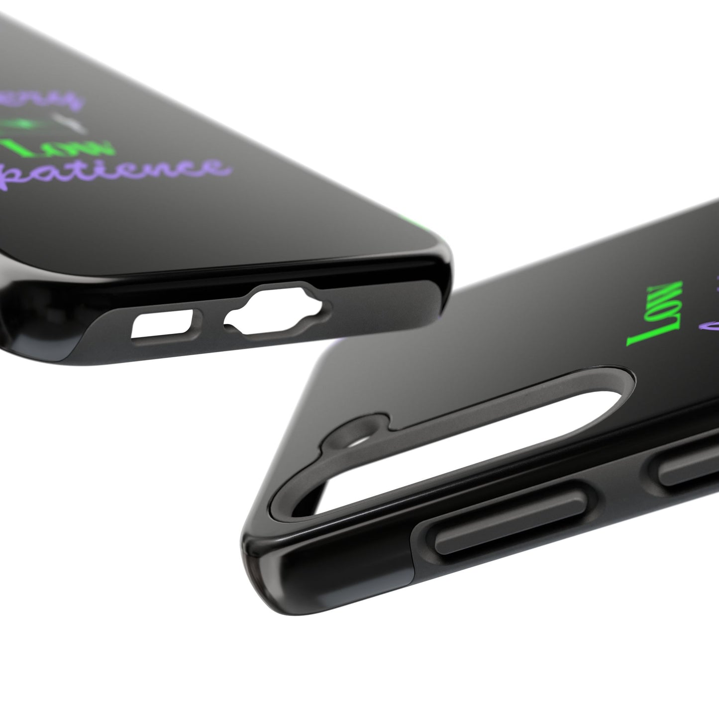 Low battery Tough Phone Cases