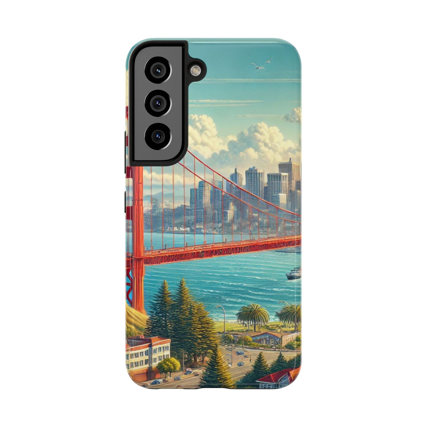 San Francisco Skyline Tough Phone Cases