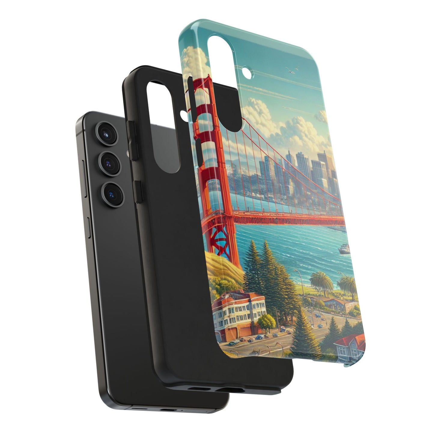 San Francisco Skyline Tough Phone Cases